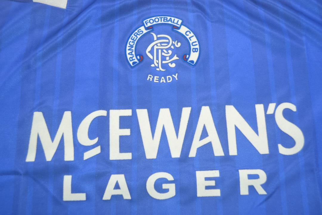 Camisa Rangers Home 92/94 - Versão Retrô Nº 10