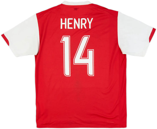 Camisa Arsenal Home 06/07 - Versão Retrô "Henry" Nº 14