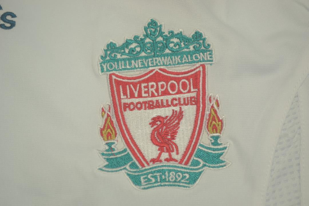 Camisa Liverpool Manga Longa 06/07 - Versão Retrô "Gerrard" Nº 8