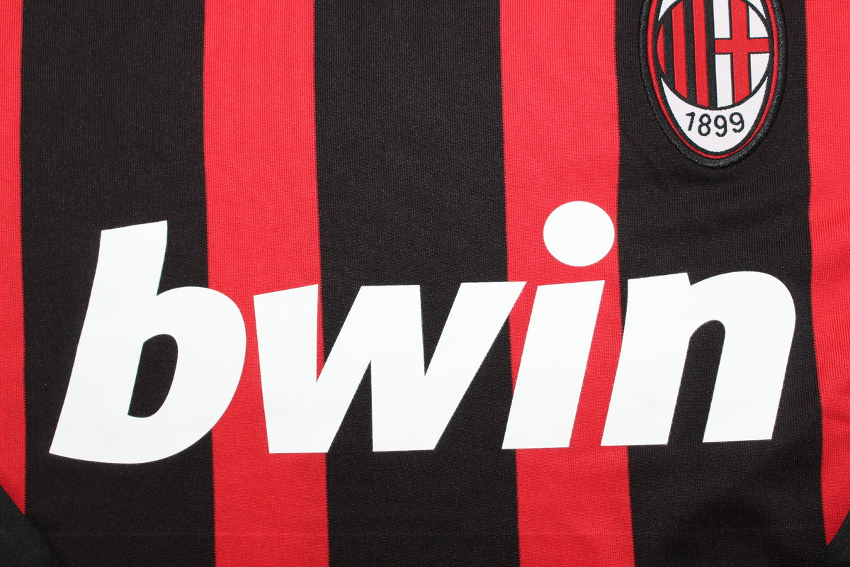 Camisa Milan Manga Longa 08/09 - Versão Retrô "Beckham" Nº 32