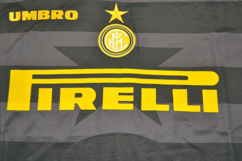 Camisa Inter de Milão Manga Longa 97/98 - Versão Retrô "Bergomi" Nº 2