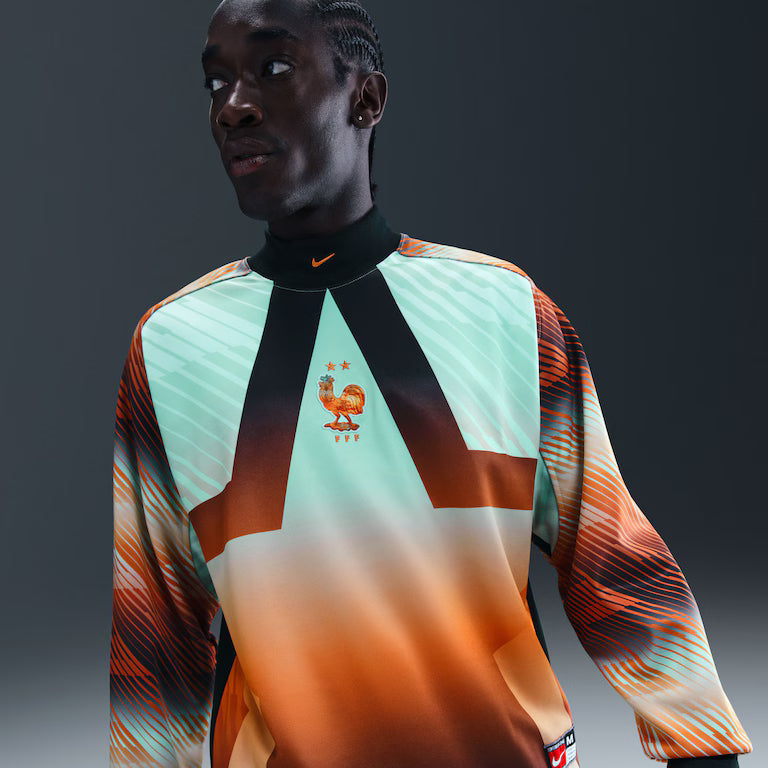 Camisa Nike França 2025/26 Goleiro Manga Longa