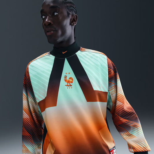 Camisa Nike França 2025/26 Goleiro Manga Longa