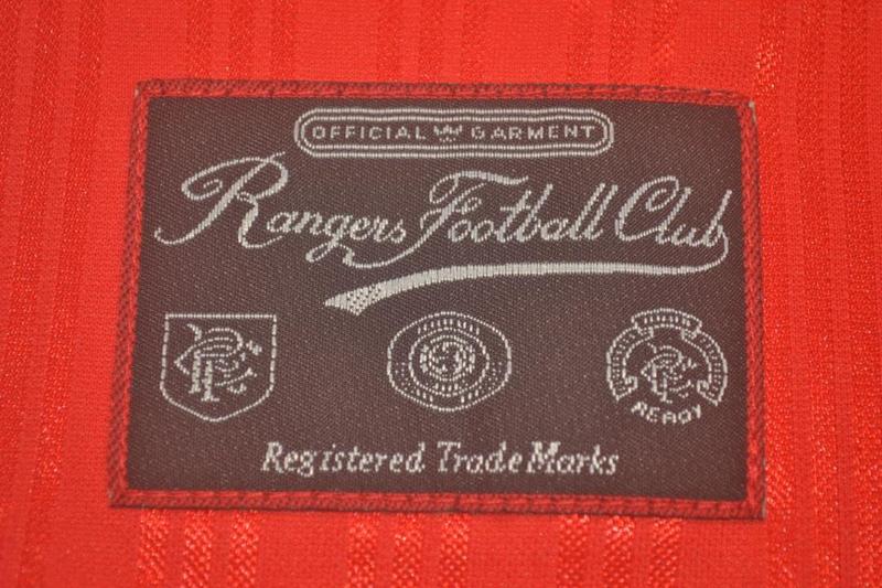 Camisa Rangers Away 95/96 - Versão Retrô