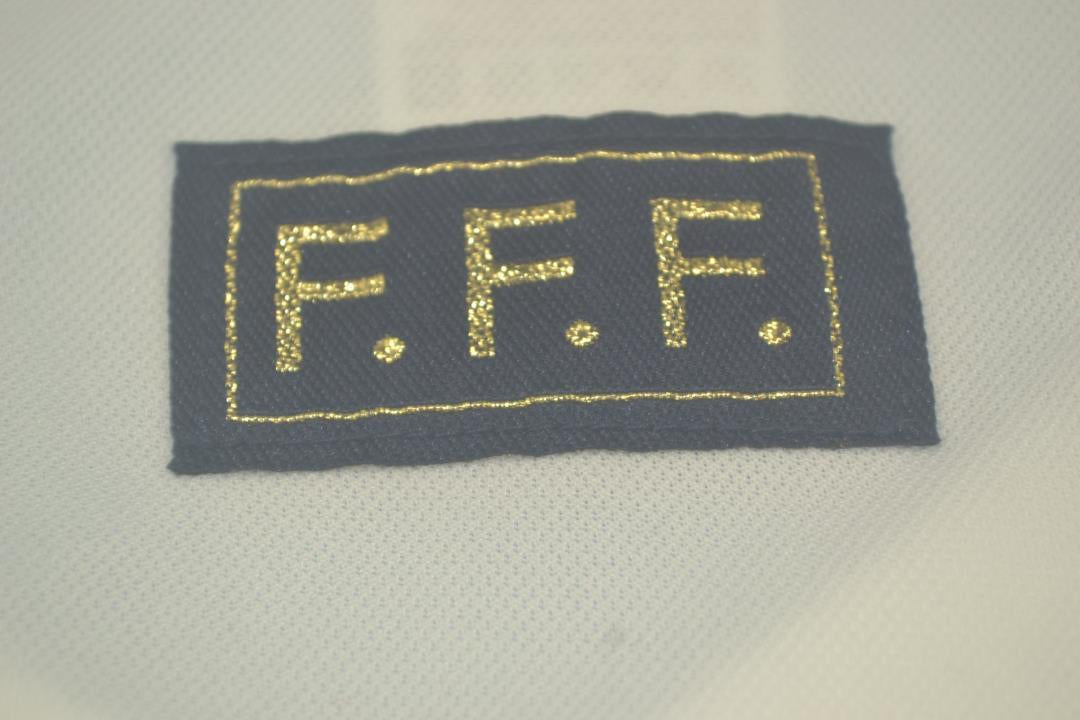 Camisa Retrô França Away Copa do Mundo Versão 1998 "Zidane" N°10