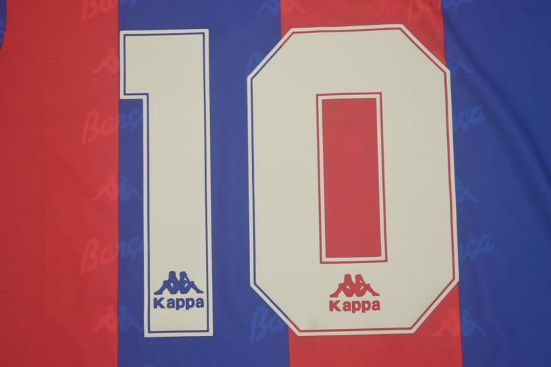 Camisa Barcelona Home 92/95 - Versão Retrô Nº 10