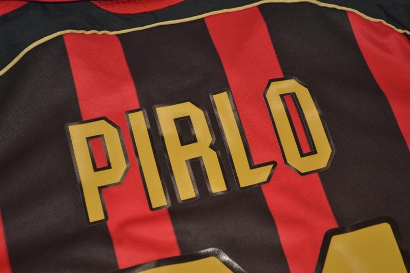 Camisa Retrô Milan Home 06/07 "Pirlo" N°.21