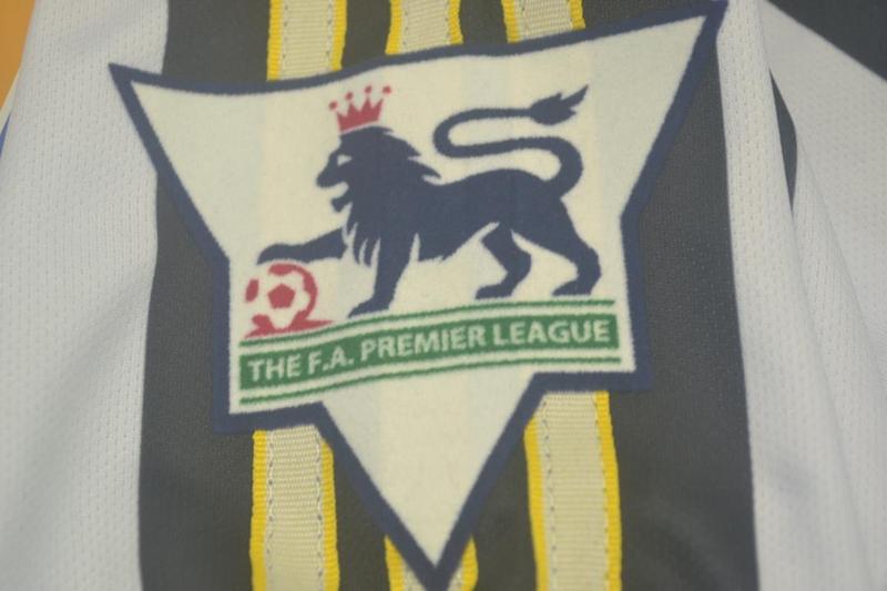Camisa Newcastle United Manga Longa Home 97/99 - Versão Retrô