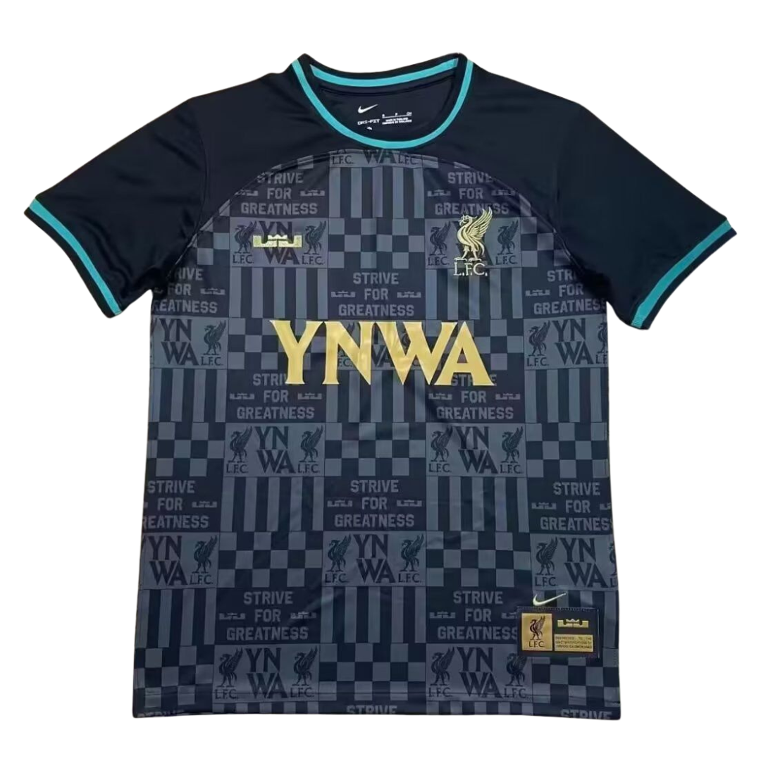 Camisa Liverpool LeBron James 23/24 - Versão Retrô