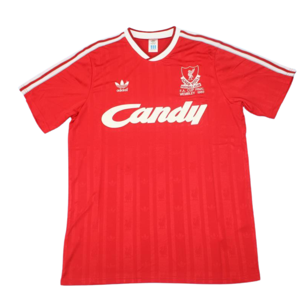 Camisa Liverpool FA Cup Final 1989 - Versão Retrô "Ian Rush" Nº 9