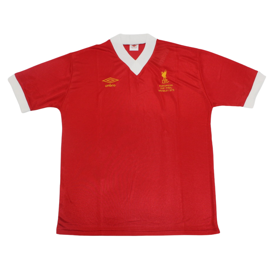 Camisa Liverpool Final UCL 1978 - Versão Retrô