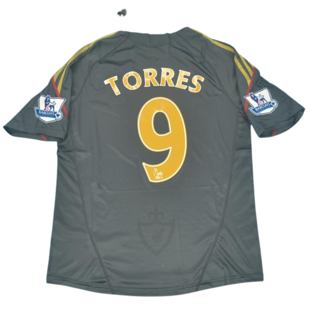 Camisa Liverpool Away 09/10 - Versão Retrô "Torres" Nº 9