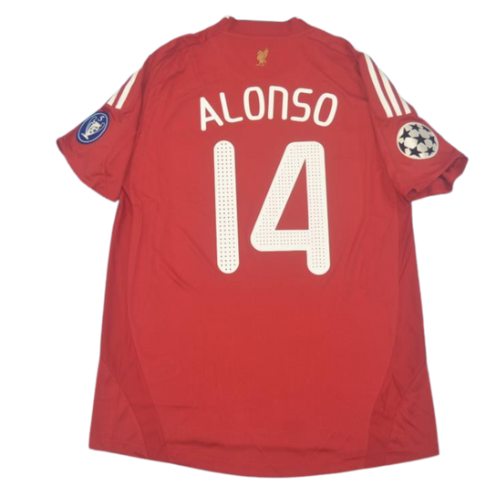 Camisa Liverpool Home 09/10 - Versão Retrô "Alonso" Nº 14