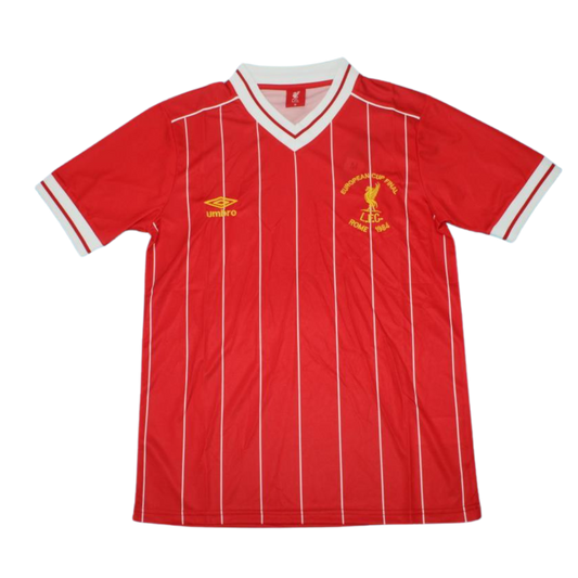 Camisa Liverpool Home UCL Final 1984 - Versão Retrô