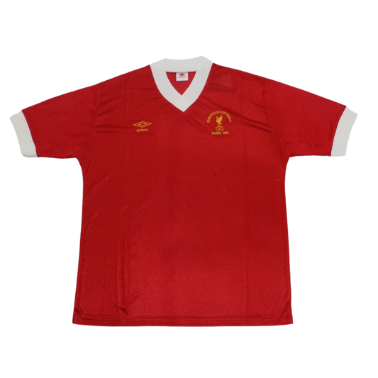 Camisa Liverpool Final UCL 1981 - Versão Retrô