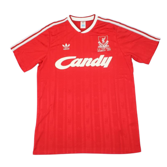 Camisa Liverpool FA Cup Final 1989 - Versão Retrô