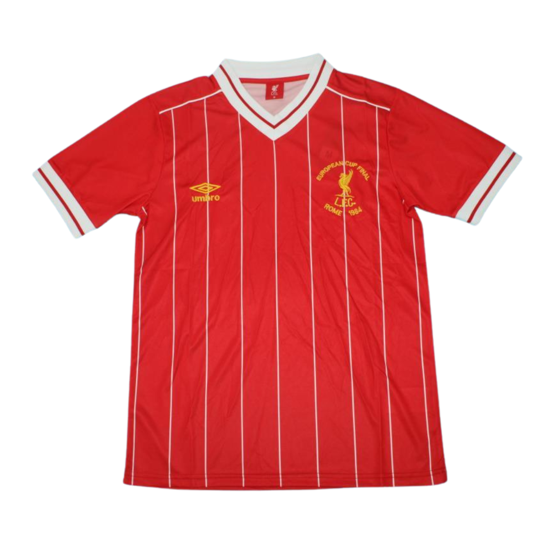 Camisa Liverpool Home UCL Final 1984 - Versão Retrô Nº 9