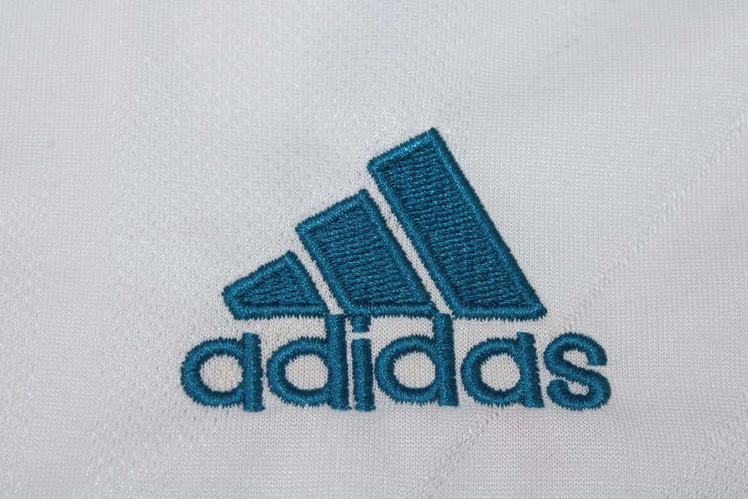 Camisa Real Madrid Manga Longa Home 17/18 - Versão Retrô