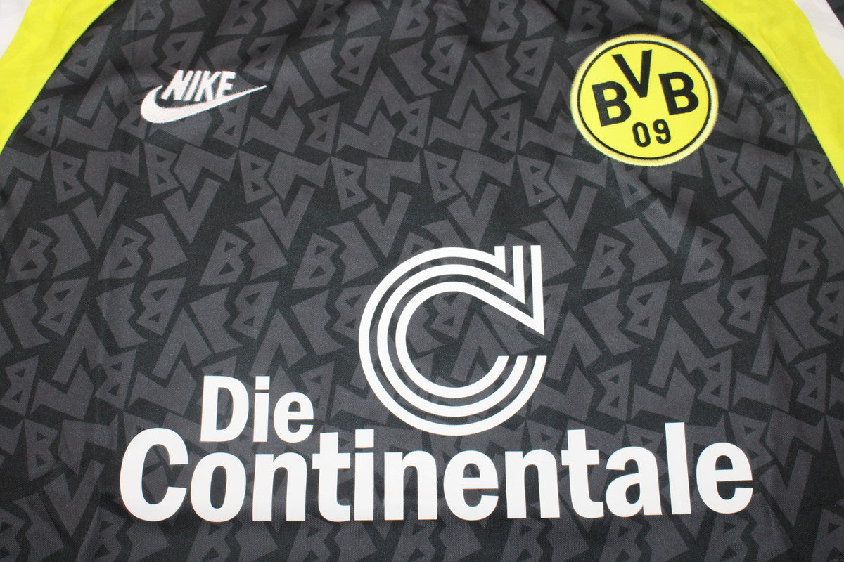 Camisa Borussia Dortmund Manga Longa Away 95/96 - Versão Retrô