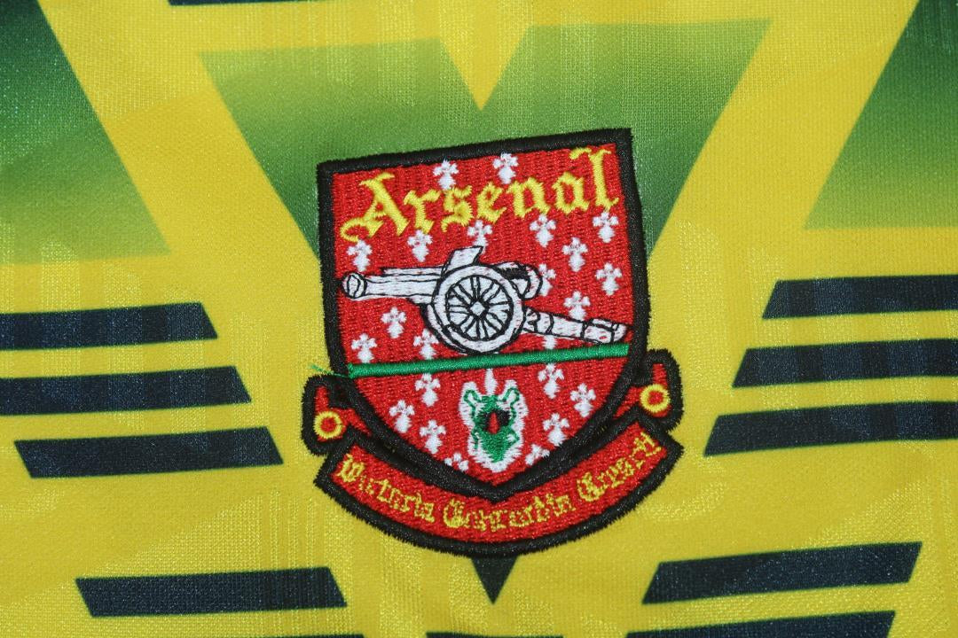 Camisa Arsenal Manga Longa Away 91/93 - Versão Retrô