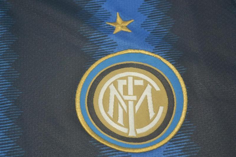 Camisa Inter de Milão Manga Longa Home 10/11 - Versão Retrô