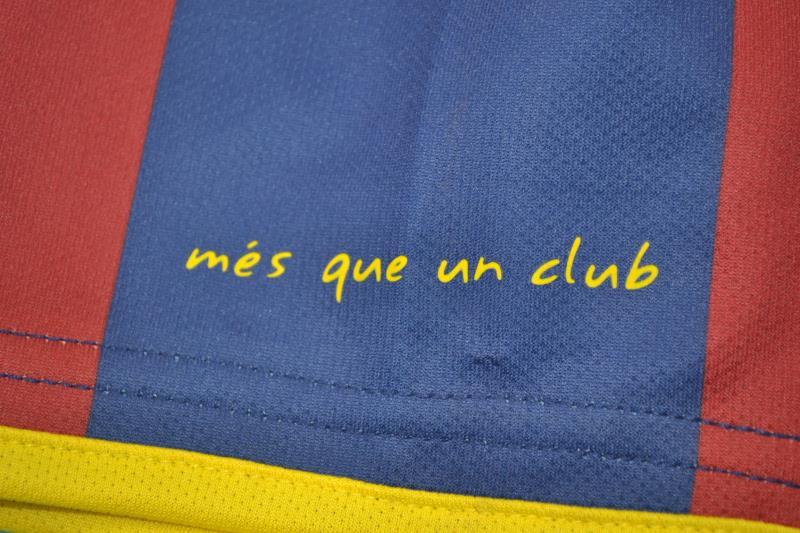 Camisa Barcelona Home 10/11 - Versão Retrô