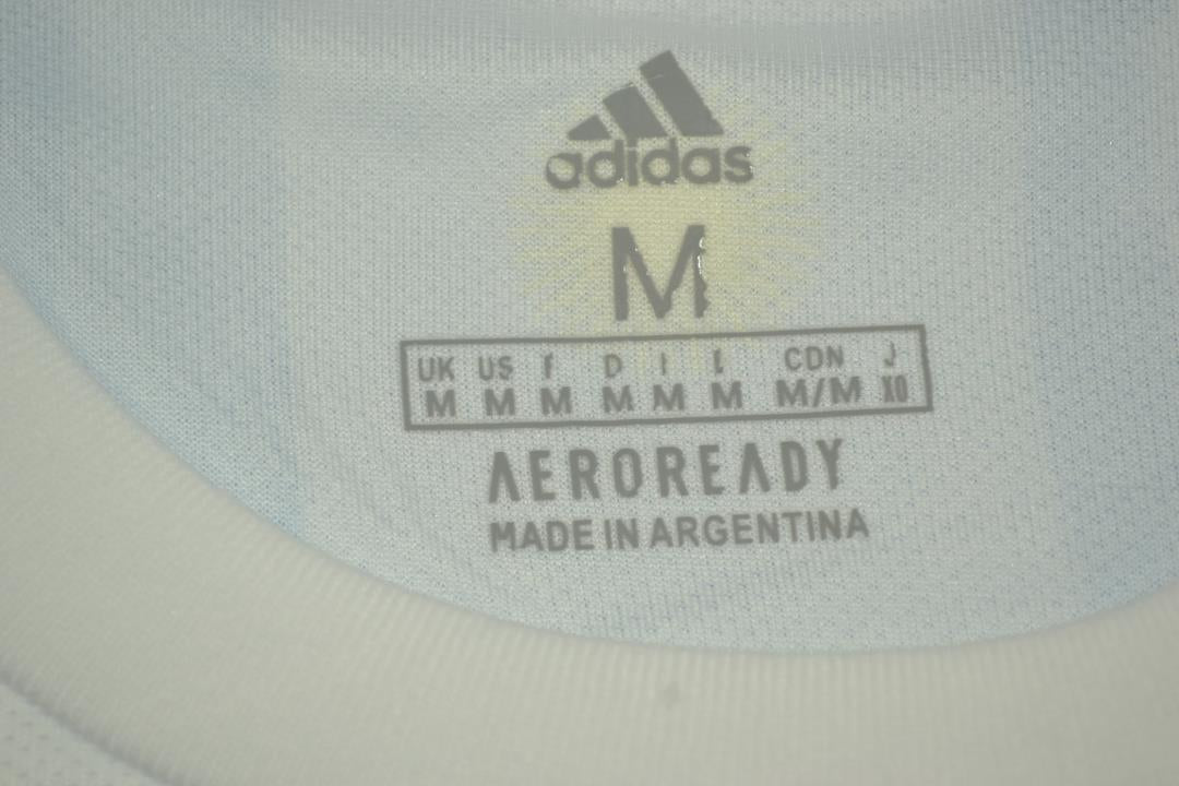 Camisa Retrô Argentina Home 20/21 "Messi" N°.10