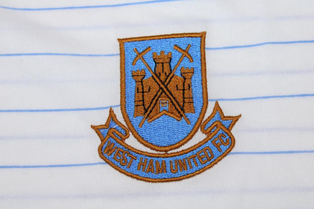 Camisa West Ham Away 1986 - Versão Retrô