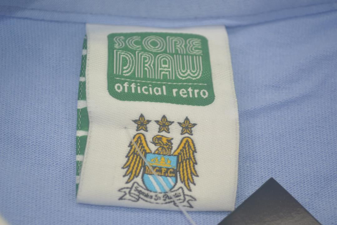 Camisa Manchester City Home 72/75 - Versão Retrô