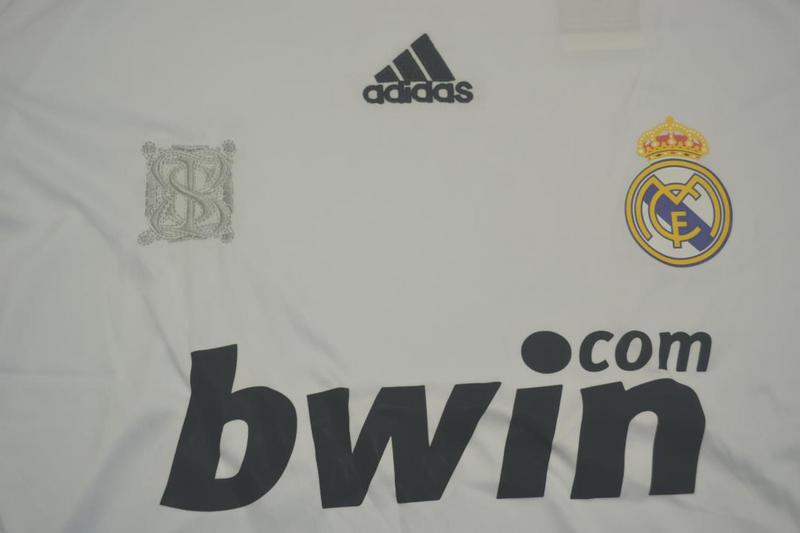 Camisa Real Madrid Home 09/10 - Versão Retrô "Cristiano Ronaldo" Nº 9