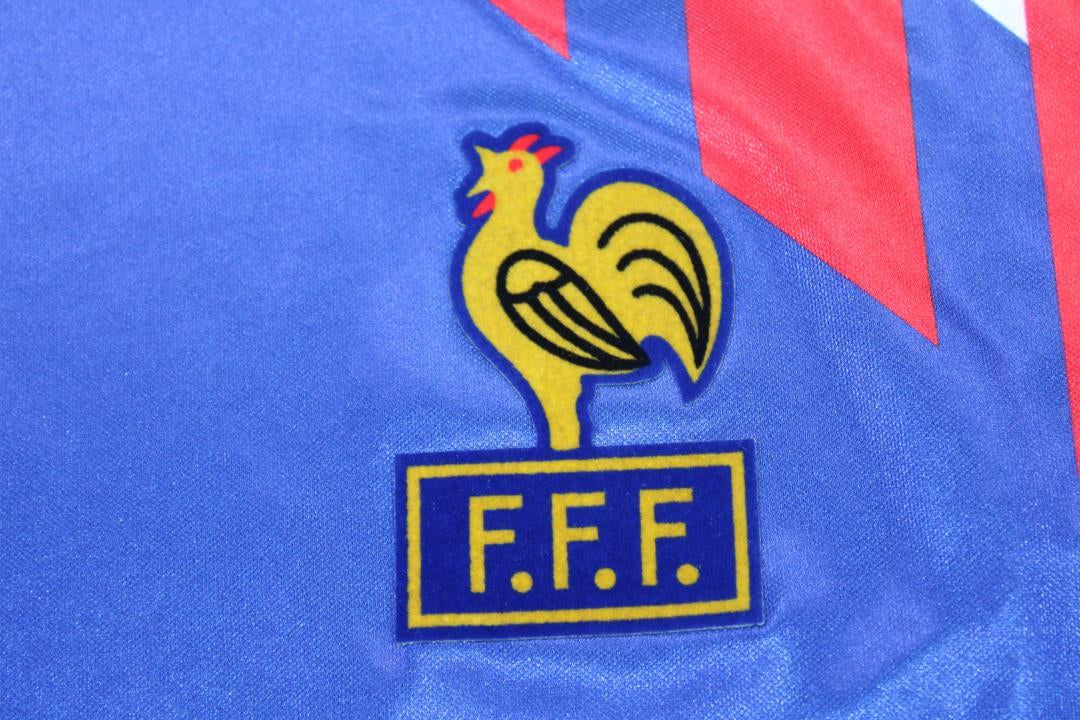 Camisa França Manga Longa Home 90/92 - Versão Retrô
