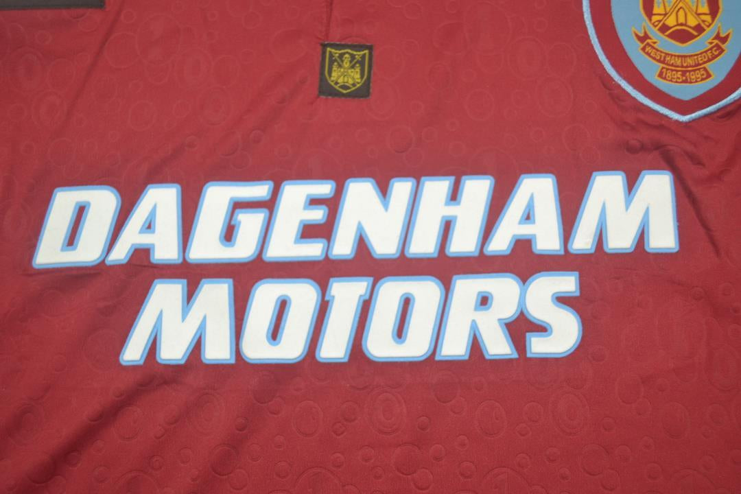 Camisa West Ham Home 95/97 - Versão Retrô