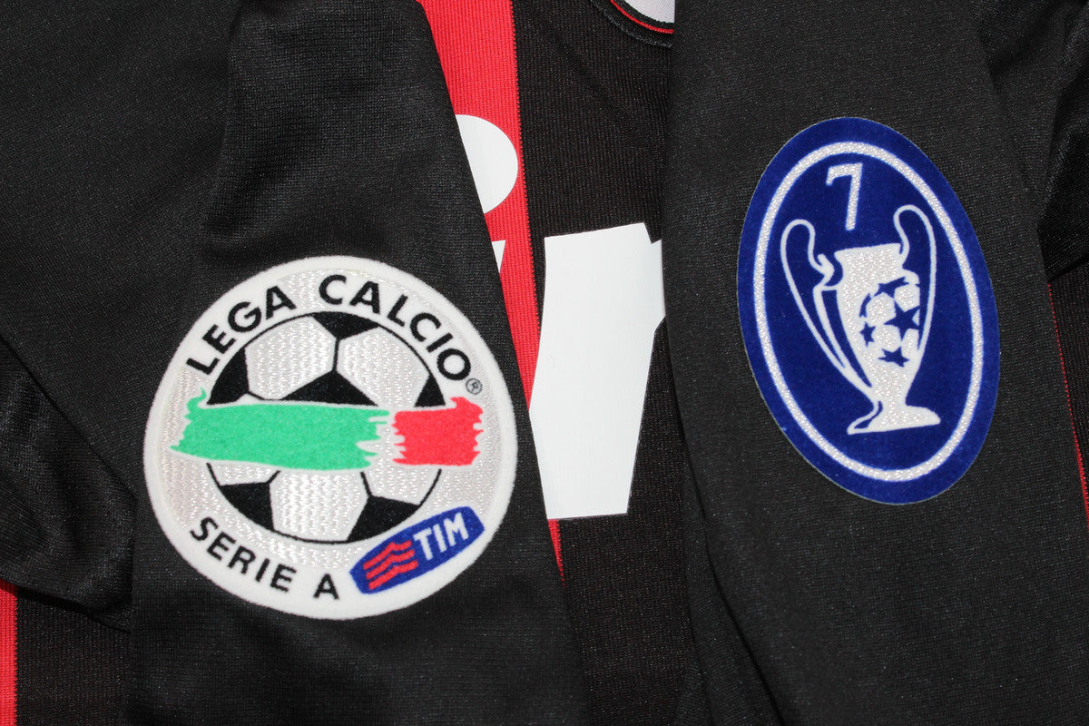 Camisa Milan Manga Longa 08/09 - Versão Retrô "Beckham" Nº 32