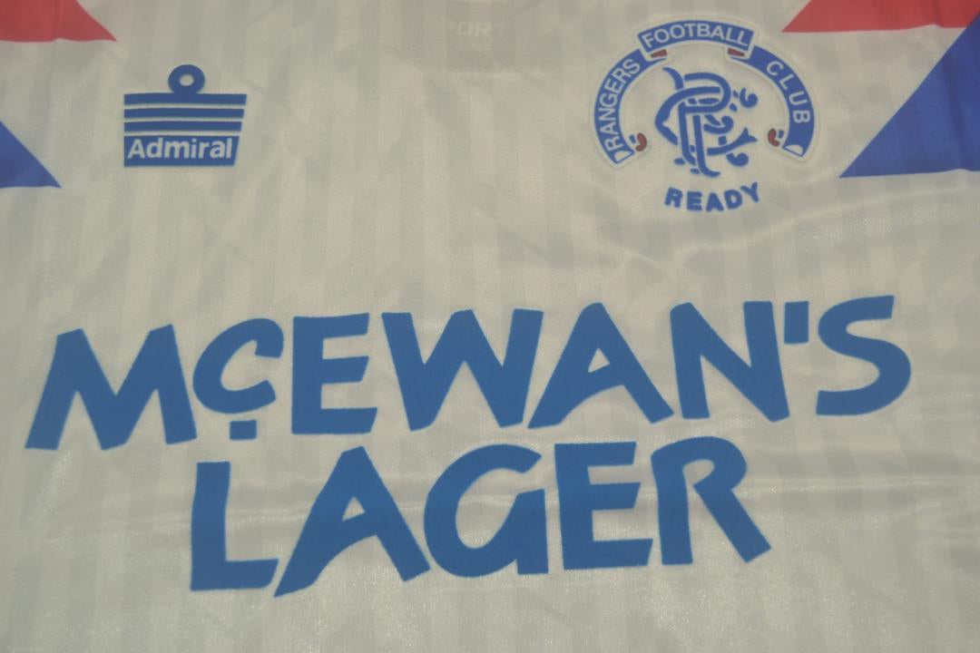 Camisa Rangers Away 90/92 - Versão Retrô Nº 11