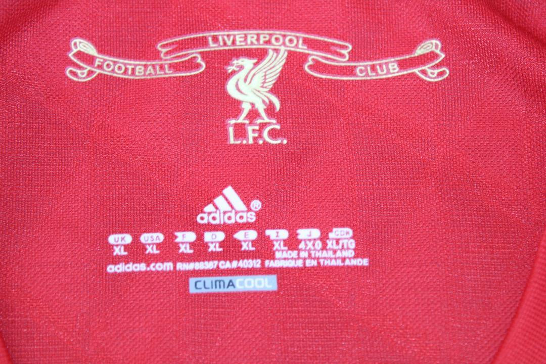 Camisa Liverpool Manga Longa 10/12 - Versão Retrô