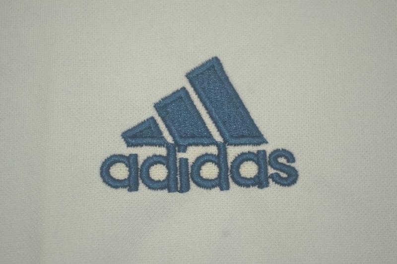 Camisa Real Madrid Manga Longa Home 01/02 - Versão Retrô