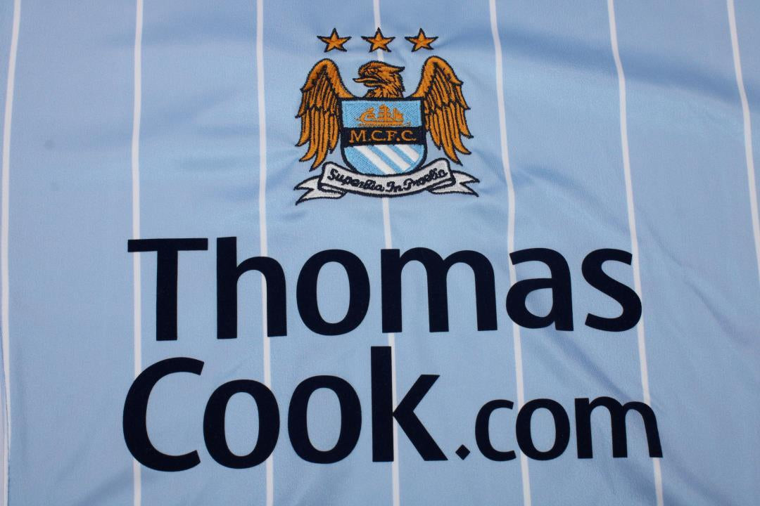 Camisa Manchester City Home 07/08 - Versão Retrô "Dunne" Nº 22