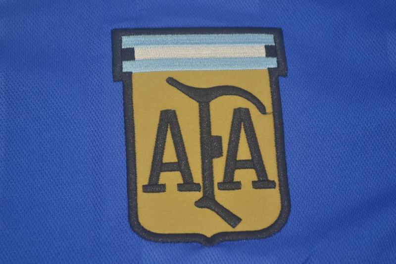 Camisa Retrô Argentina Away 1986 N°.10