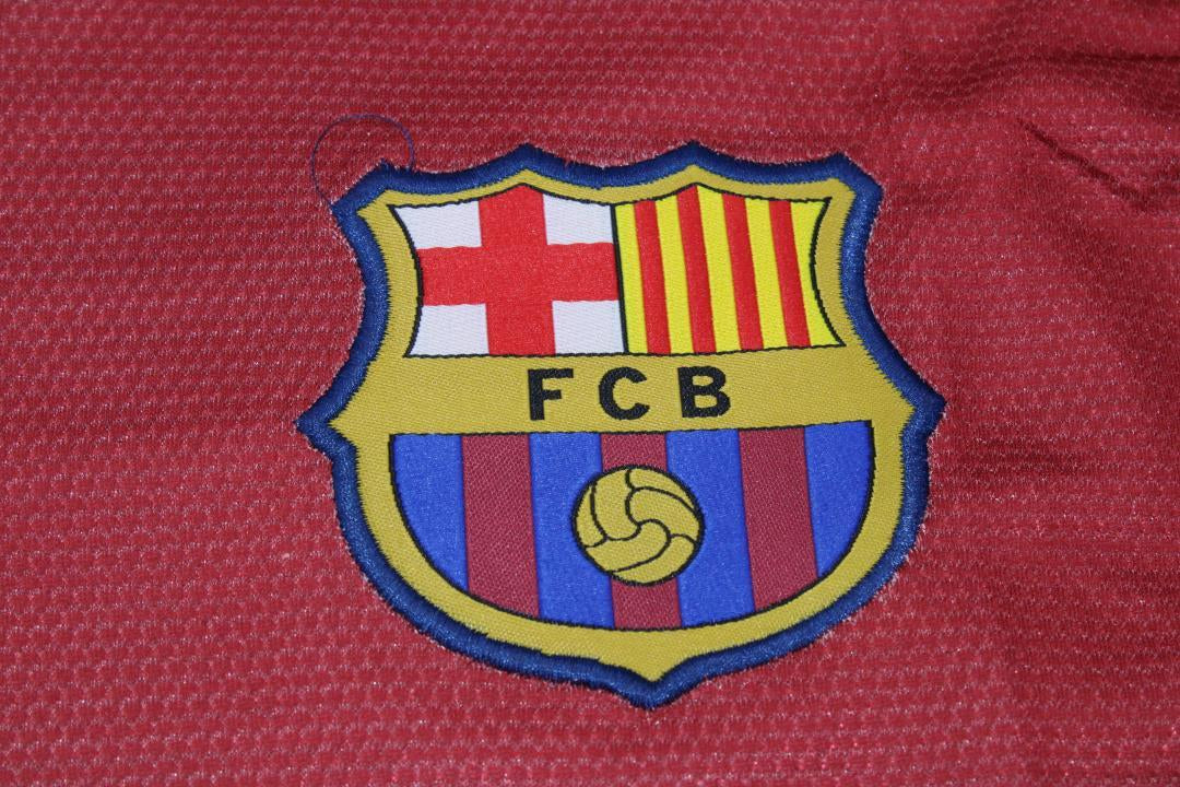 Camisa Barcelona Manga Longa 08/09 - Versão Retrô "Piqué" Nº 3