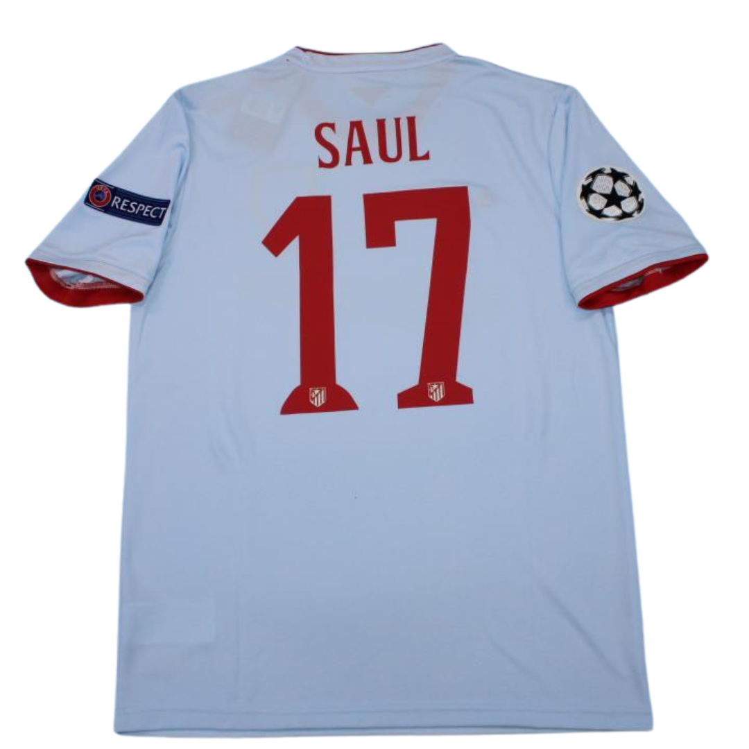 Camisa Atlético de Madrid Away 14/15 - Versão Retrô "Saul" Nº 17