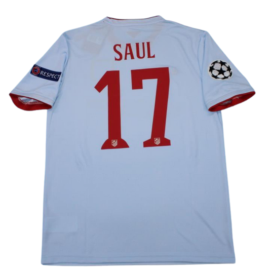 Camisa Atlético de Madrid Away 14/15 - Versão Retrô "Saul" Nº 17