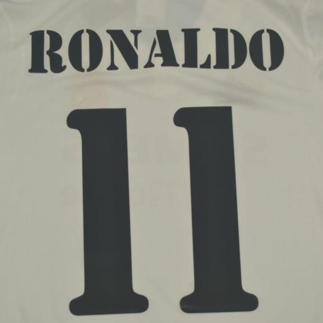 Camisa Real Madrid Home 02/03 - Versão Retrô "Cristiano Ronaldo" Nº 11