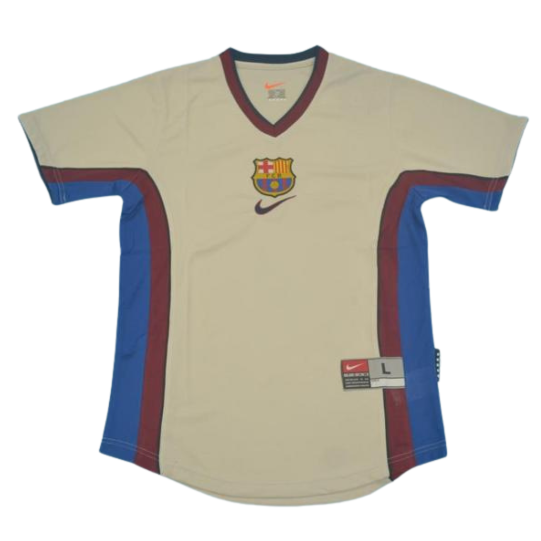 Camisa Barcelona Away 98/99 - Versão Retrô "Rivaldo" Nº 11