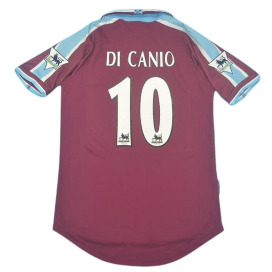 Camisa West Ham Home 99/01 - Versão Retrô "Di Canio" Nº 10