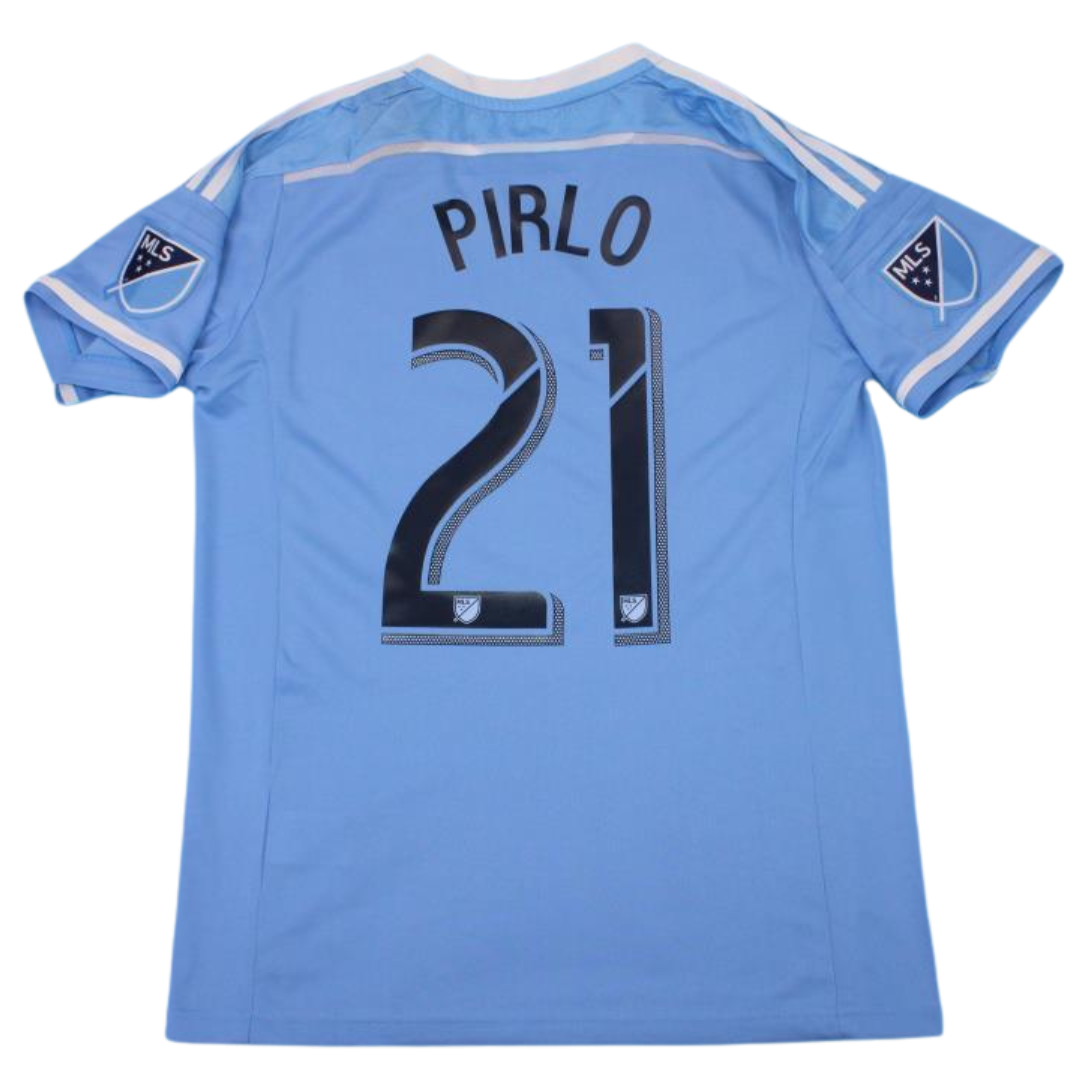 Camisa New York City Home 15/16 - Versão Retrô "Pirlo" Nº 21