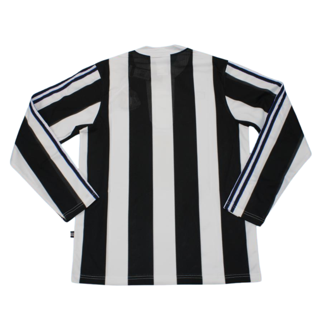 Camisa Newcastle United Manga Longa Home 95/96 - Versão Retrô