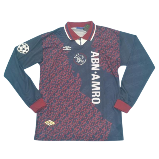 Camisa Ajax Manga Longa Away 94/95 - Versão Retrô