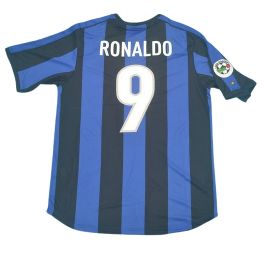 Camisa Retrô Inter de Milão Home 99/00 "Ronaldo" N°.9