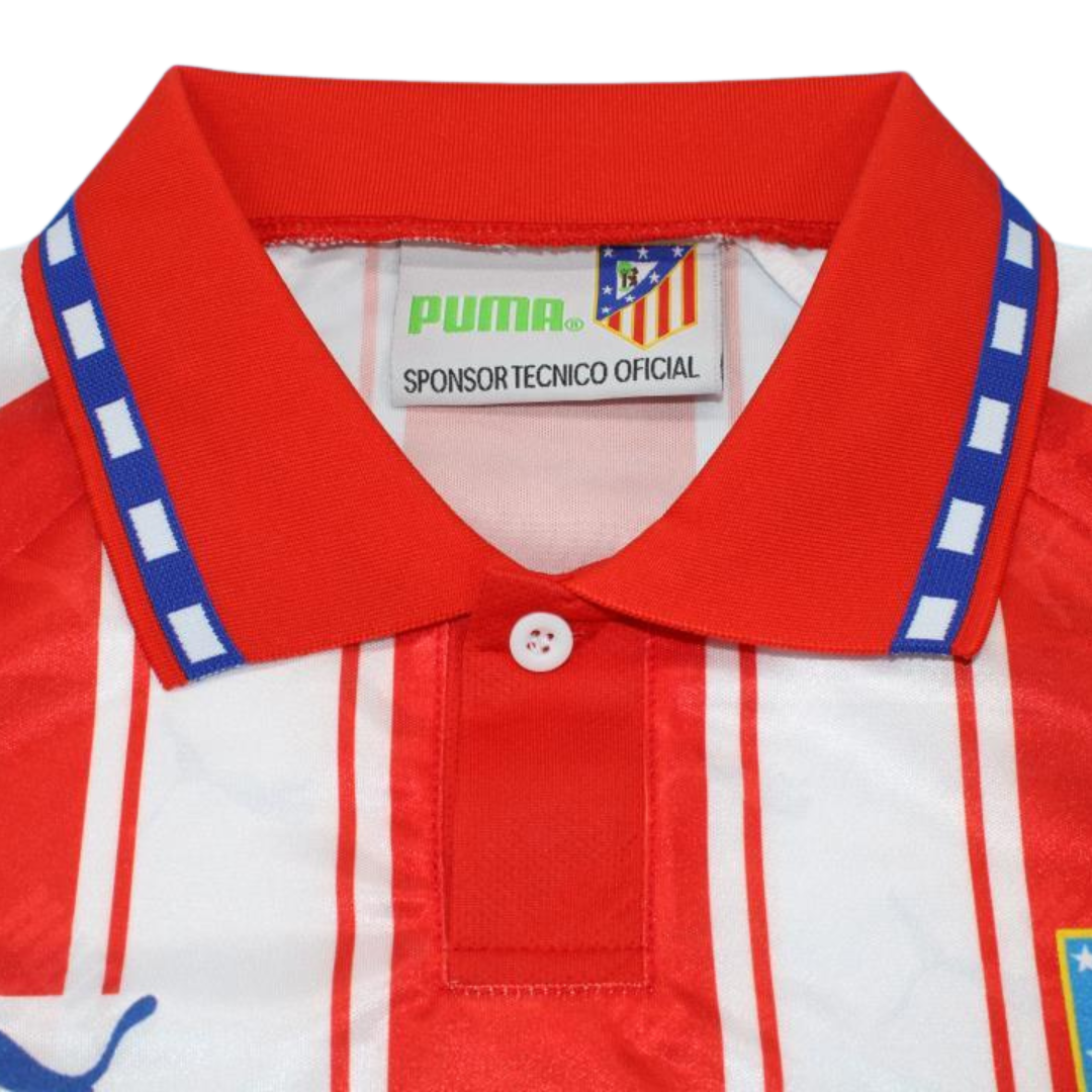 Camisa Atlético de Madrid Home 94/95 - Versão Retrô "Pantic'" Nº 10