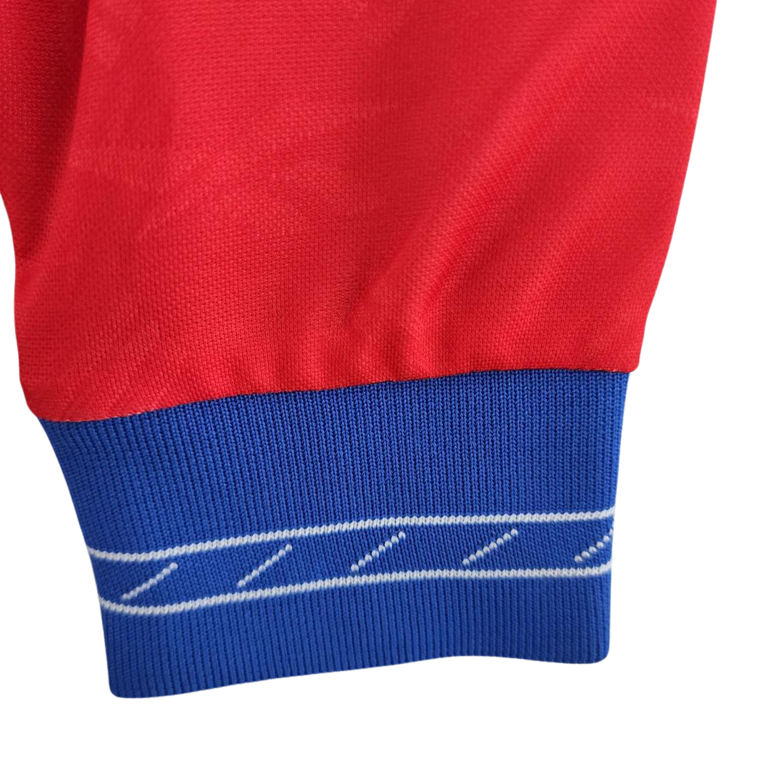 Camisa Chile Manga Longa Home 1998 - Versão Retrô
